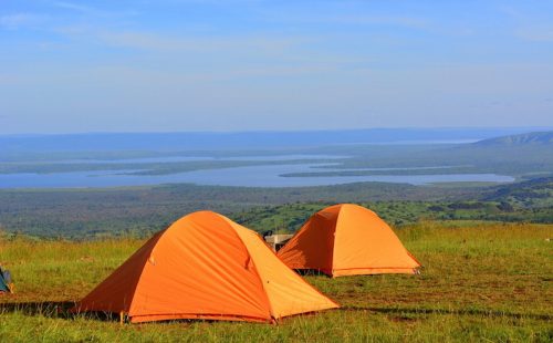 Shakani campsite Akagera National Park Rwanda